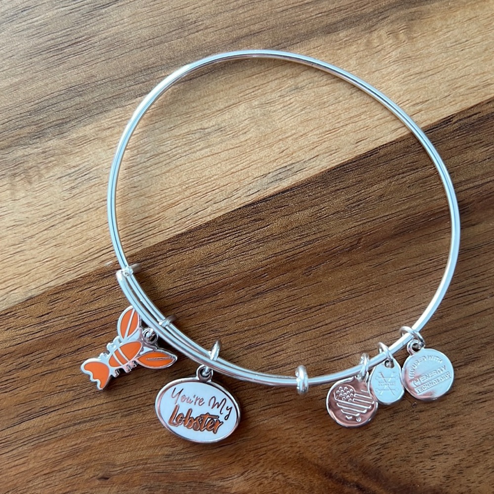 Alex and Ani “Friends” bangle. “Your My Lobster”.